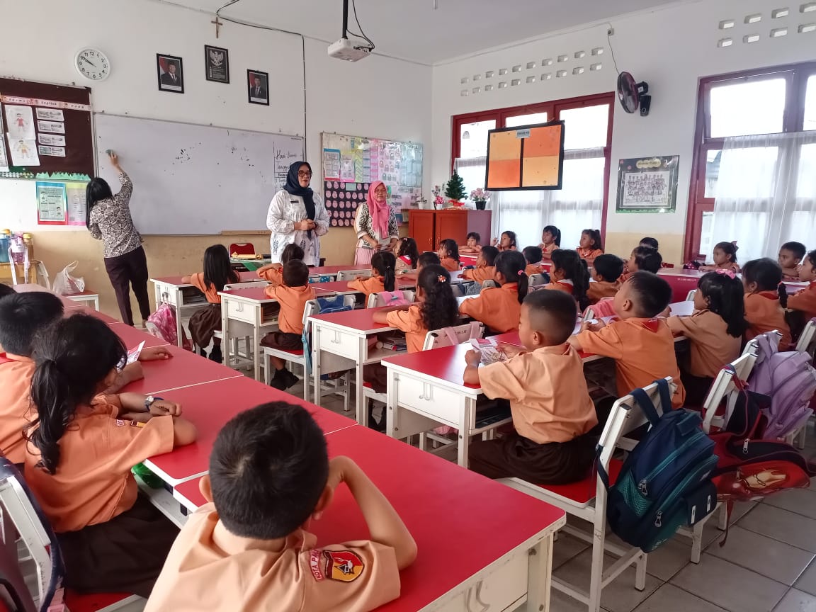 Perpustakaan Keliling ke SD SETIA Kec Padang Utara